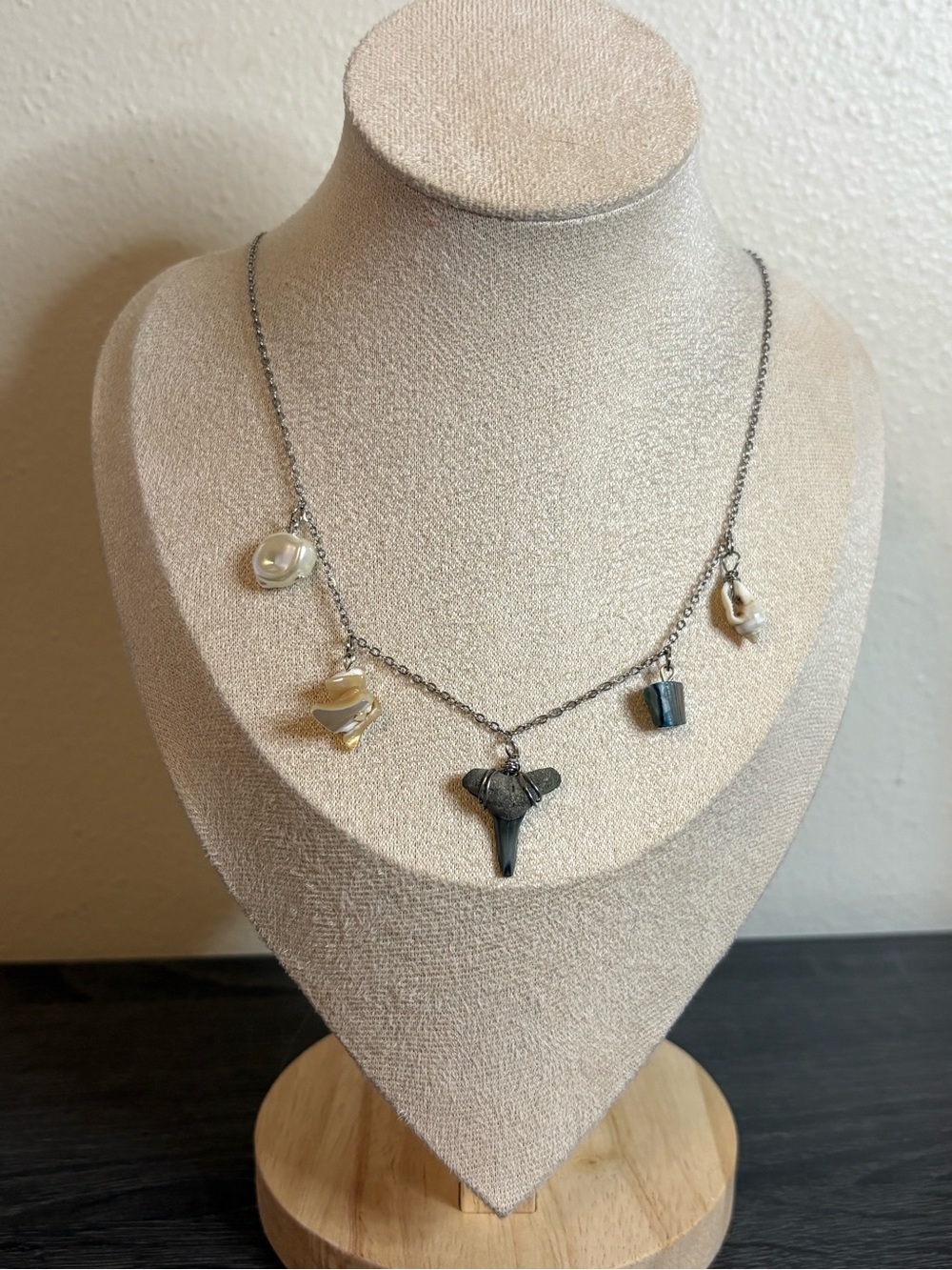 Handmade Silver Beachy/Coastal Charm Necklace | Waterproof & Tarnish Resistant